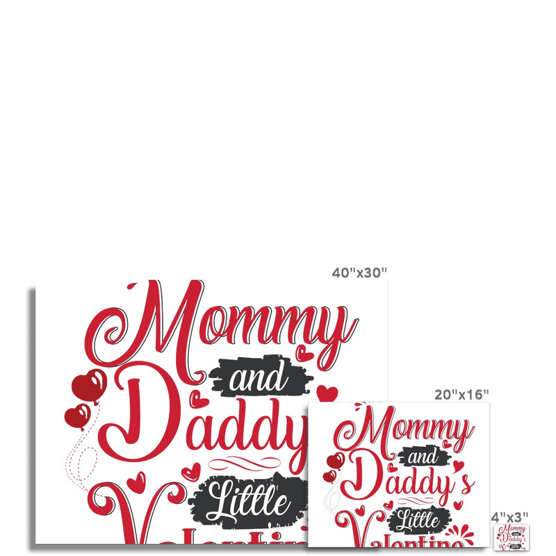 Mummy and Daddys Little Valentine C-Type Print - Staurus Direct