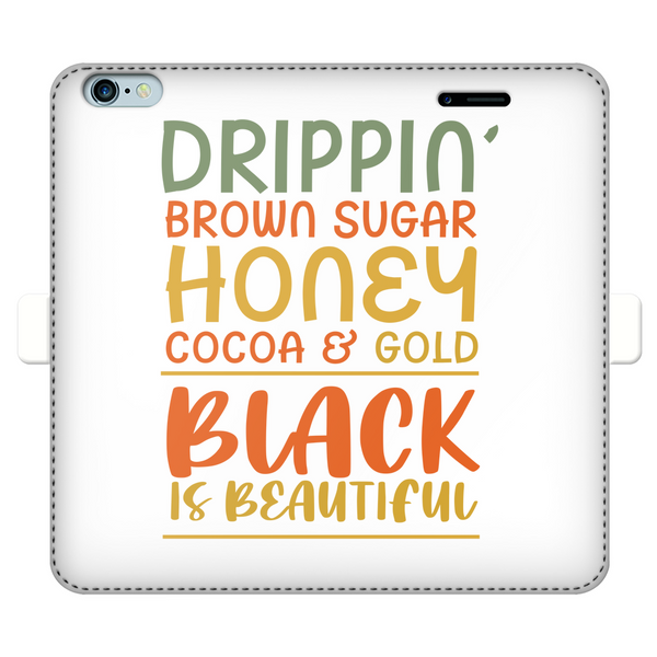 Black Drippin Fully Printed Wallet Cases - Staurus Direct