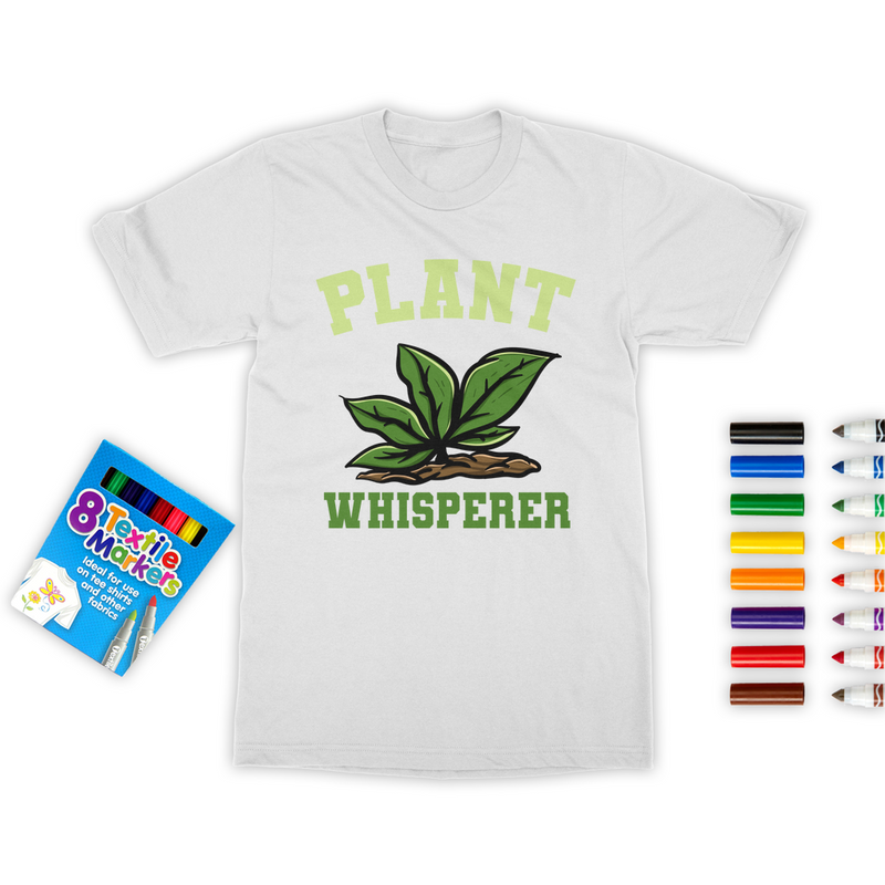 Plant Whisperer Colouring T-Shirt - Staurus Direct
