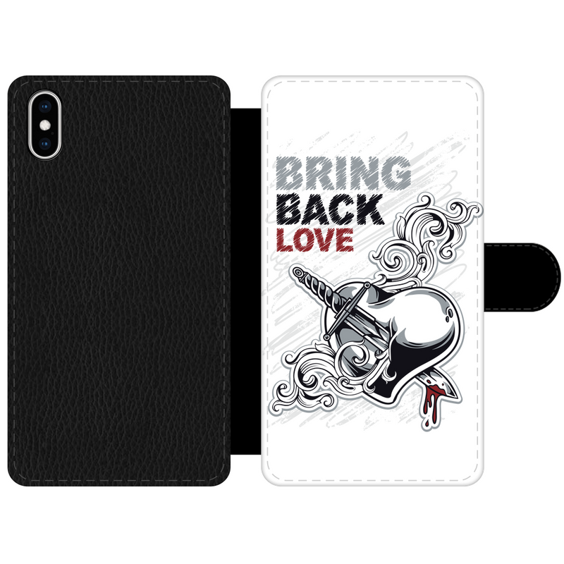 Bring Back Love Front Printed Wallet Cases