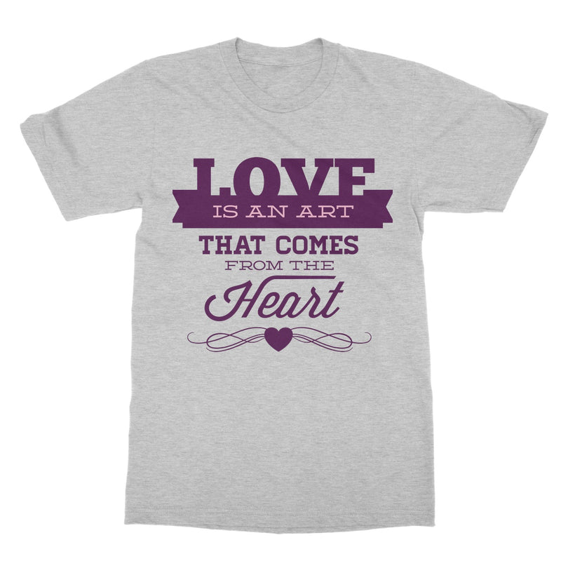 Love Is An Art Softstyle T-Shirt - Staurus Direct