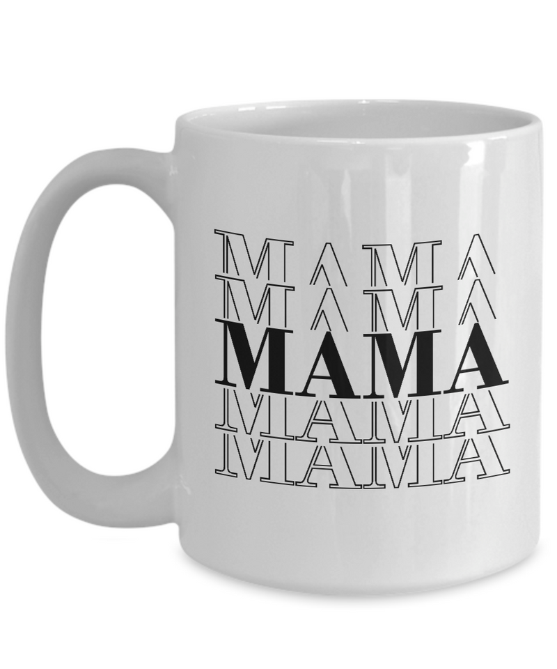 Mama Stacked |  White Cool Coffee Mug