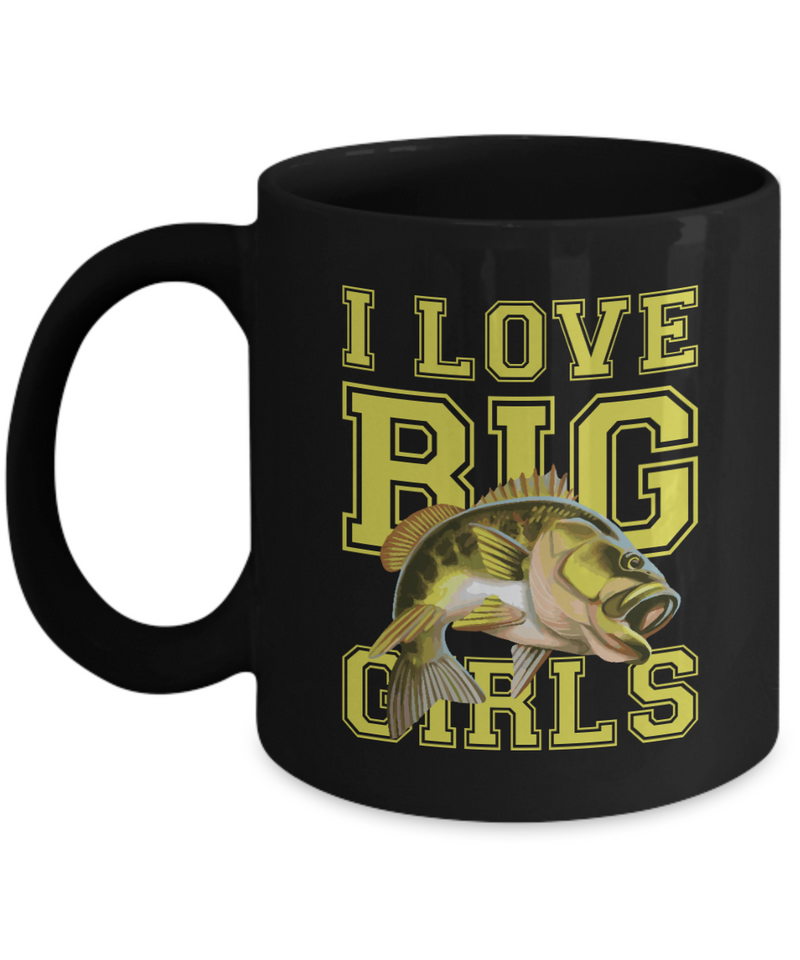 I Love Big Girls Black Mug.jpg