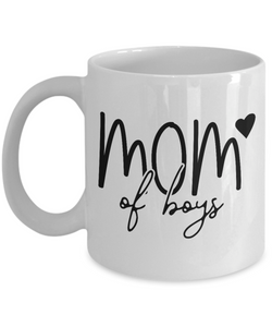 Mom of boys |  White Cool Coffee Mug