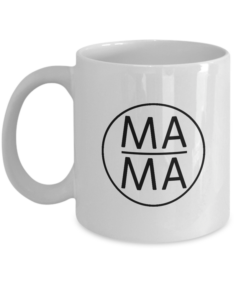 ma ma  |  White Cool Coffee Mug