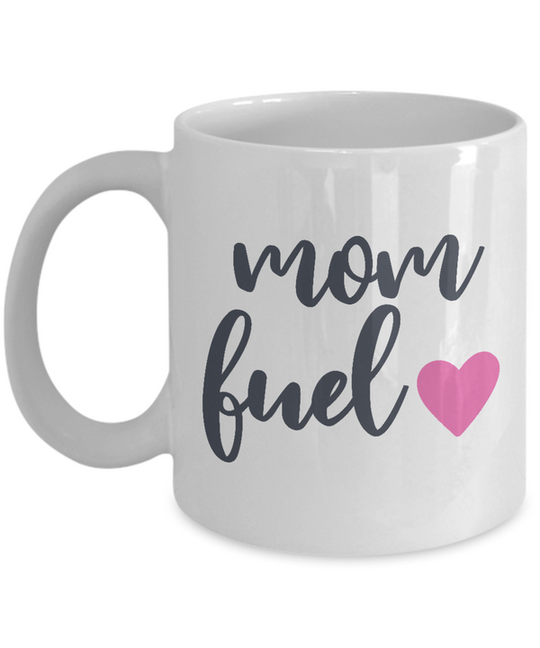 Mom fuel | Unique Design Stay Cool Coffee Mug | White Cool Coffee Mug