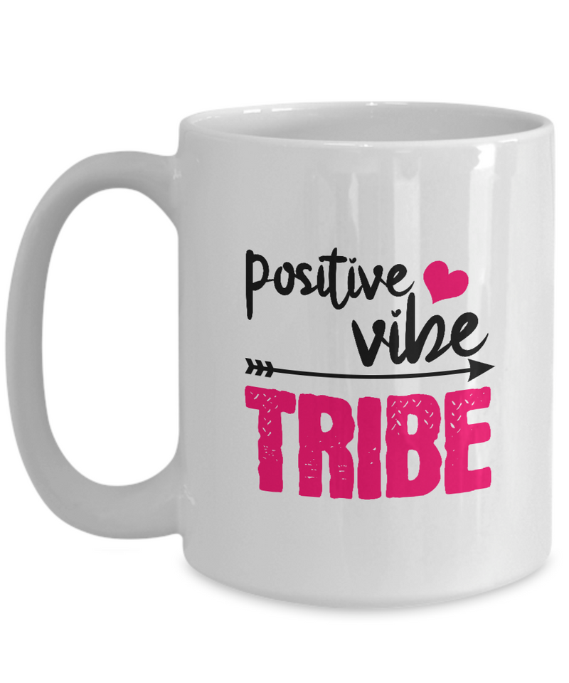 Positive Vibe Tribe |  White Cool Coffee Mug