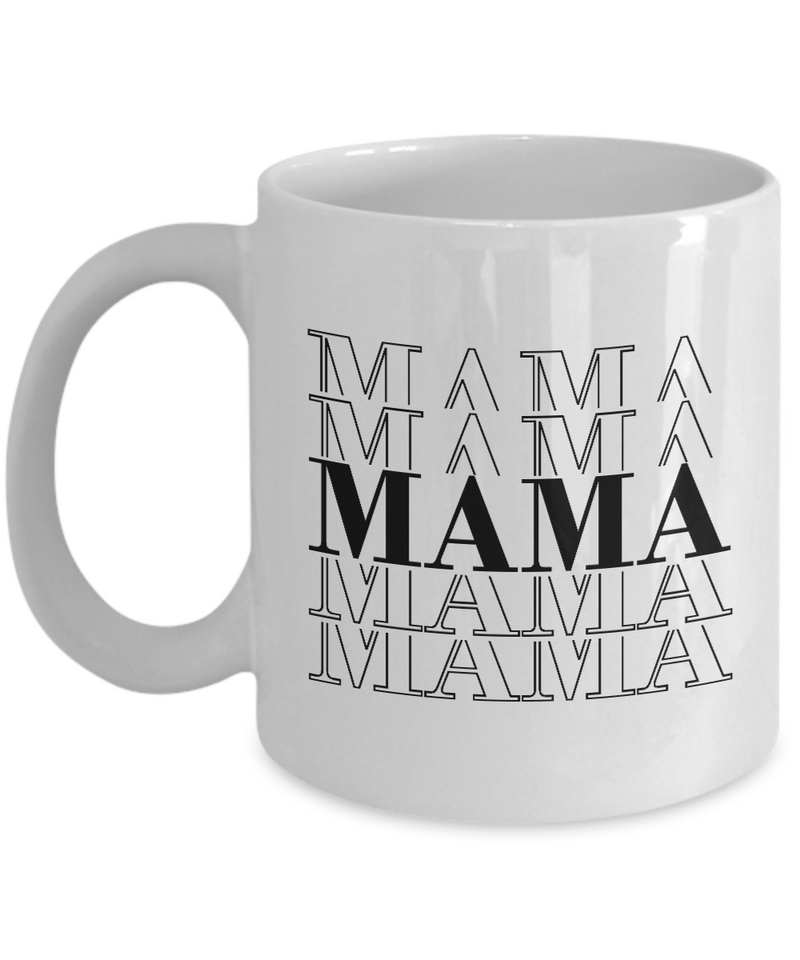 Mama Stacked |  White Cool Coffee Mug