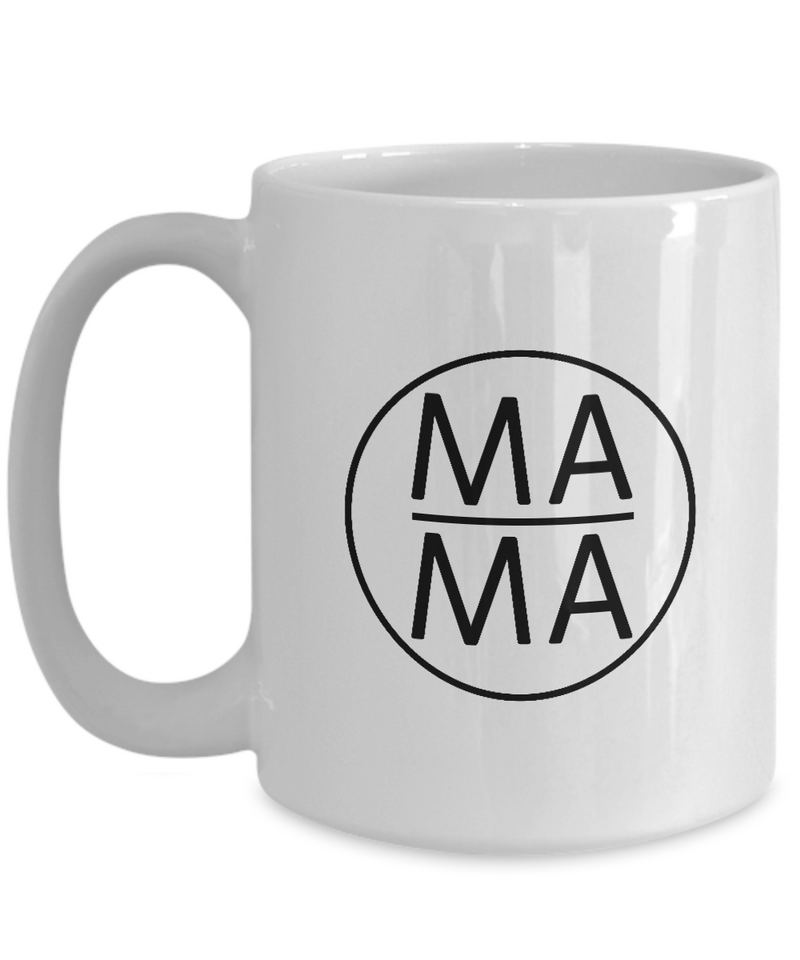 ma ma  |  White Cool Coffee Mug