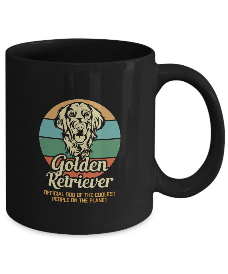 Golden Retriever Mug - Dog Printed Mug for Dog Lovers - Best Birthday Gift for Pet Owner