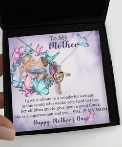 Tribute To A Wonderful Woman - Mothers Day Necklace