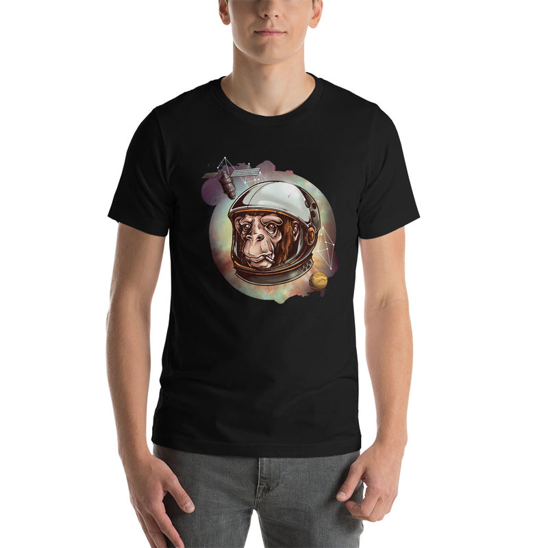 Cosmic Chimp Short-Sleeve Unisex T-Shirt